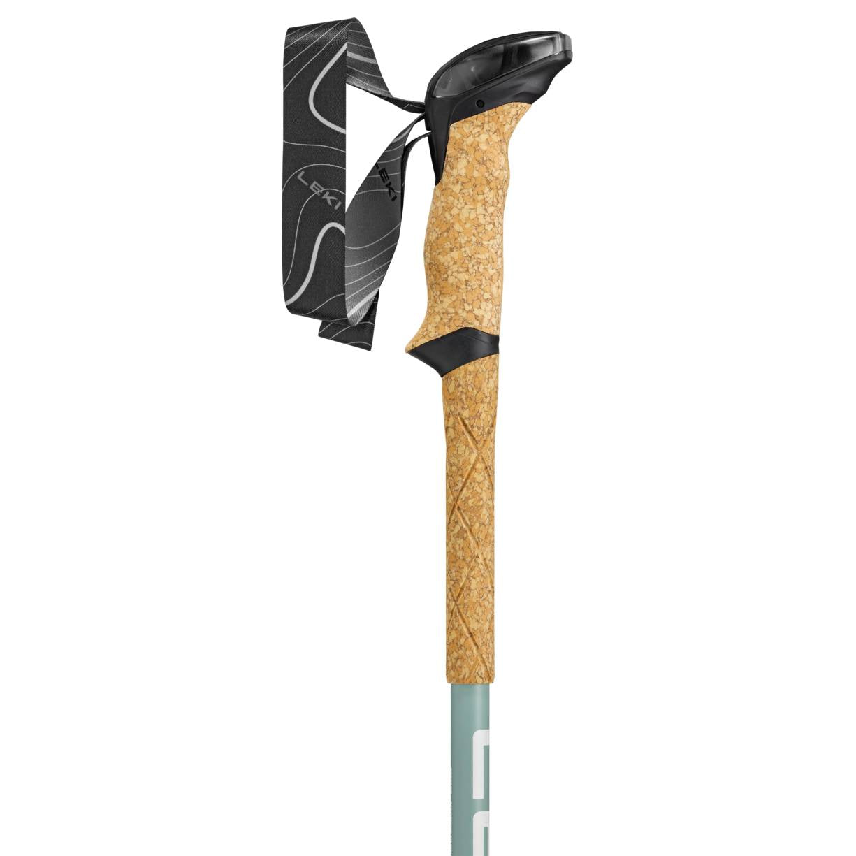 Leki Makalu Lite Compact, Grey Green/Silver/White