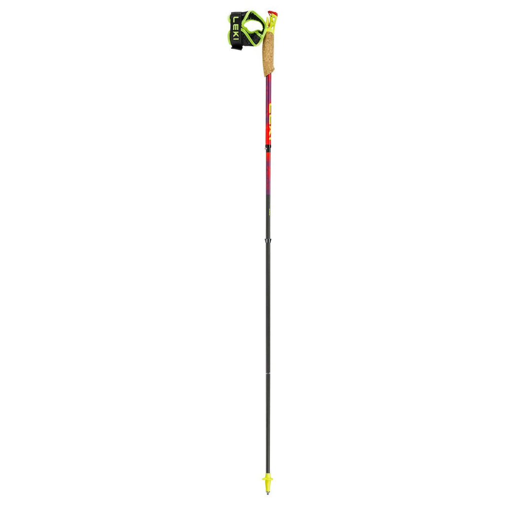 Leki Ultratrail FX.One SL, Bright Red/Violet/Neon Yellow