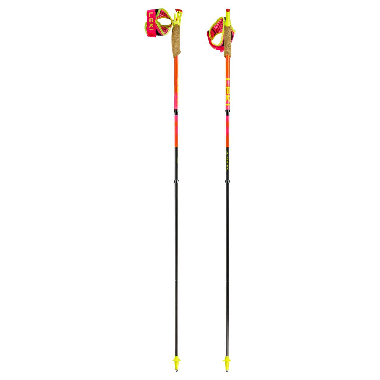 Leki Ultratrail FX.One SL, Neon Pink/Pastel Orange/Neon Yellow Main image
