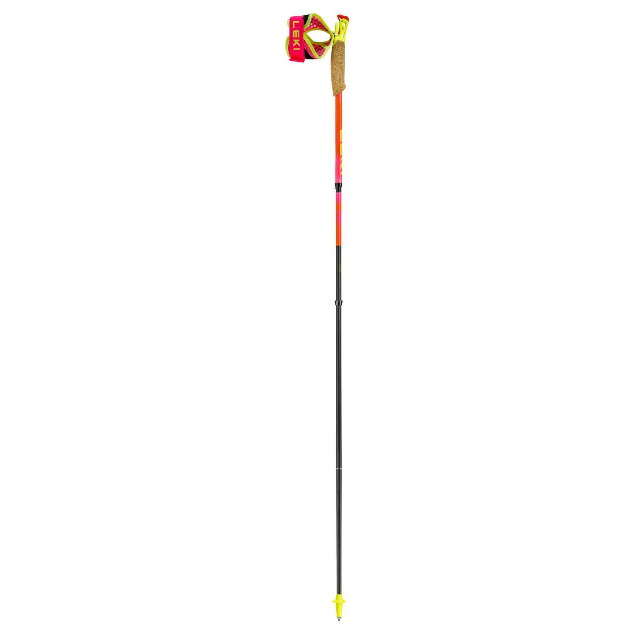 Leki Ultratrail FX.One SL, Neon Pink/Pastel Orange/Neon Yellow