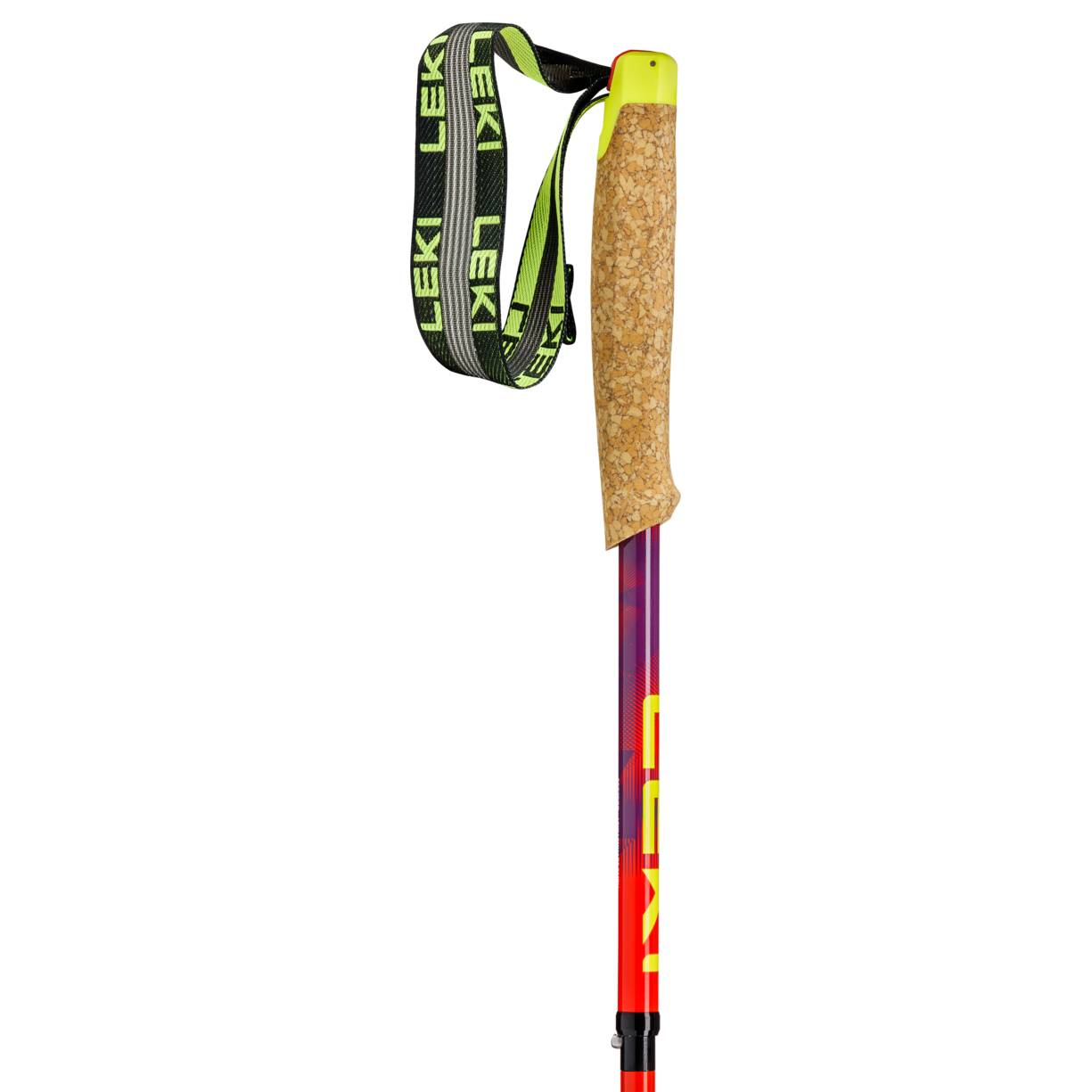 Leki Neotrail Pro FX.One SL, Bright Red/Violet/Neon Yellow