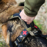 Non-Stop Dogwear Line Harness Grip WD, Olive