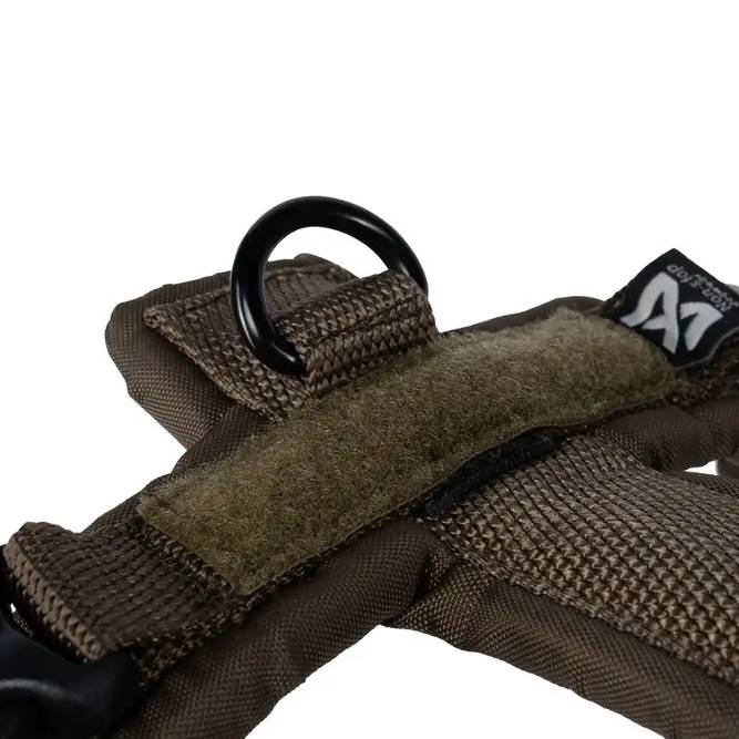 Non-Stop Dogwear Line Harness Long WD, Olive
