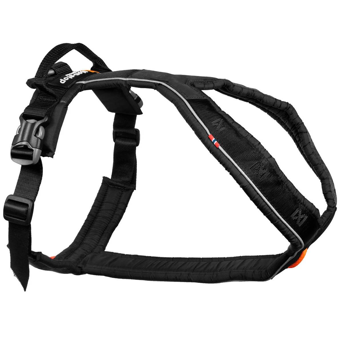 Non-Stop Dogwear Line Harness Grip, Black Main image