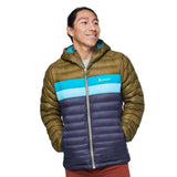 Cotopaxi Men's Fuego Down Hooded Jacket, Oak & Graphite