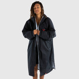 Dryrobe Advance Long Sleeve, Black Grey