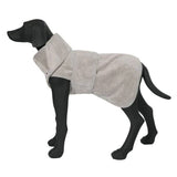 Rukka Pets Micro Light Dog Bathrobe, Beige