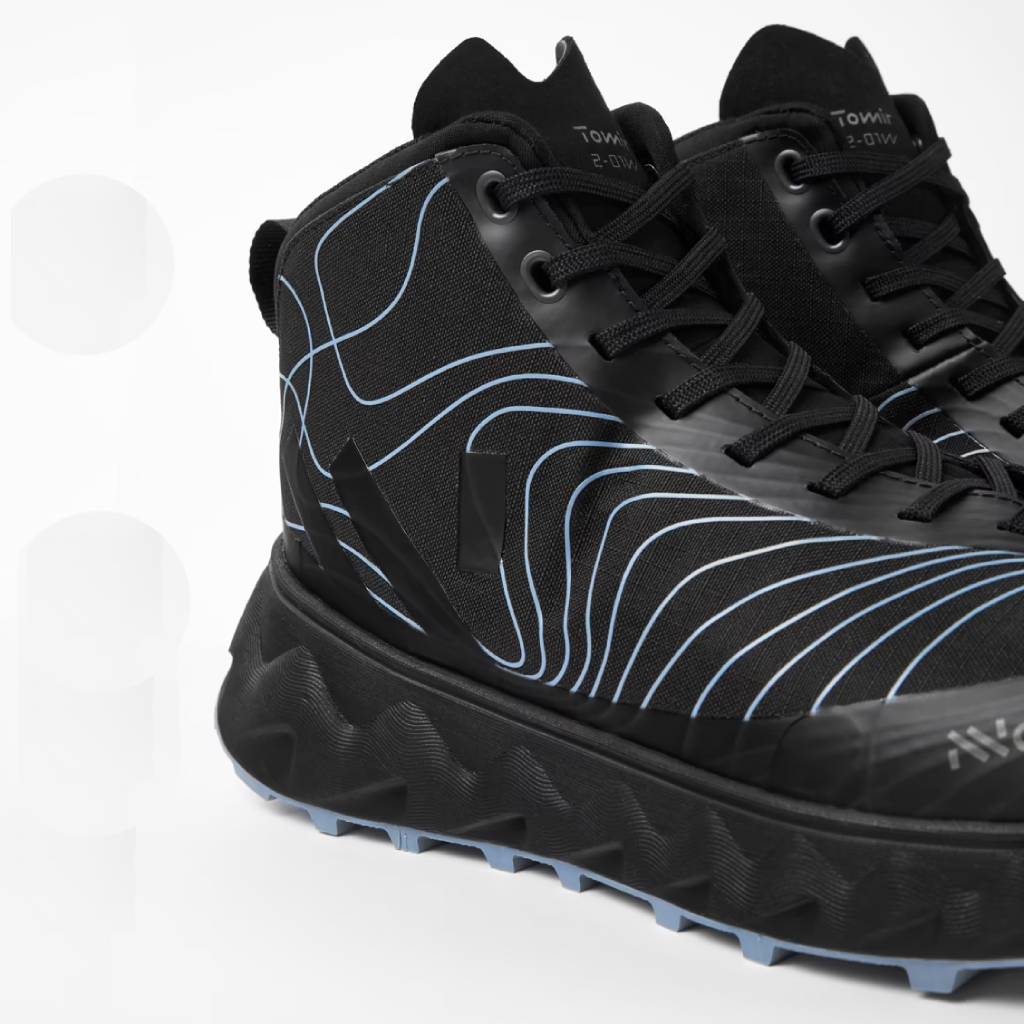 NNormal Tomir Waterproof Boot, Black/Blue