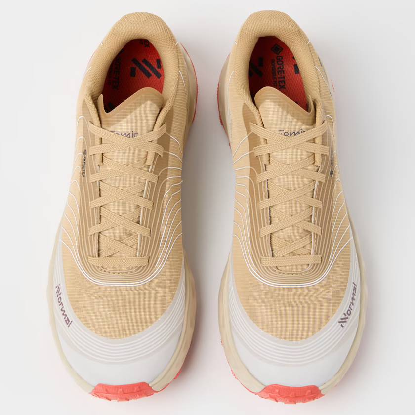 NNormal Tomir 2.0 GTX Running Shoes, Beige/White