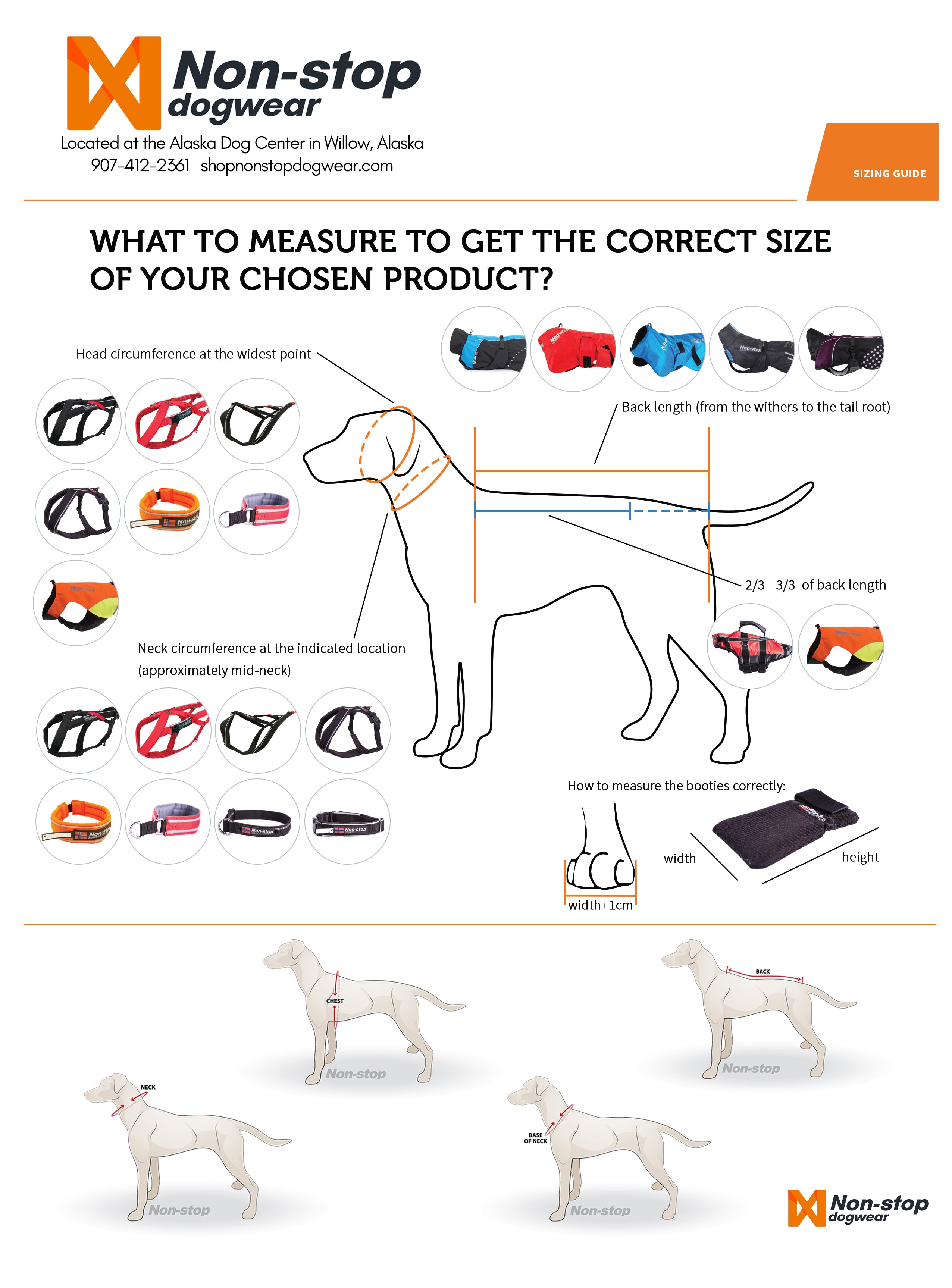 Non-Stop Dogwear Freemotion Harness, Black