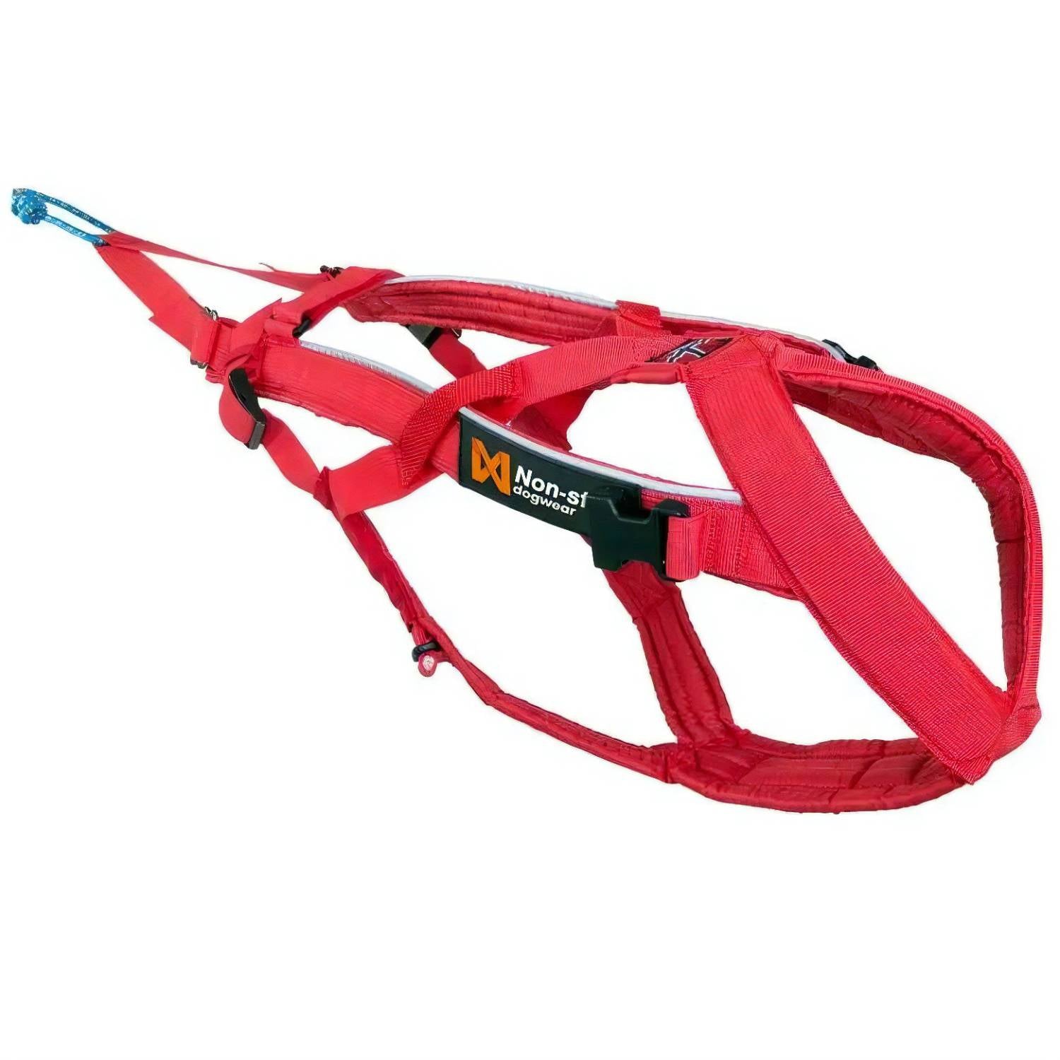 Non-Stop Dogwear Combined Harness, Red Main image