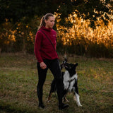 Non-Stop Dogwear Women's Hoodie HZ, Wine