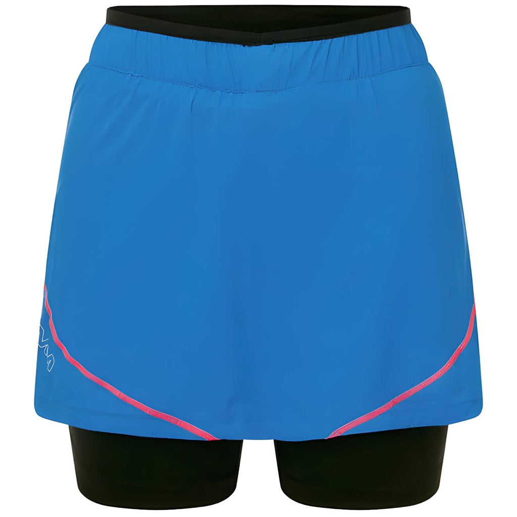 OMM Pace Skort, Blue/Pink