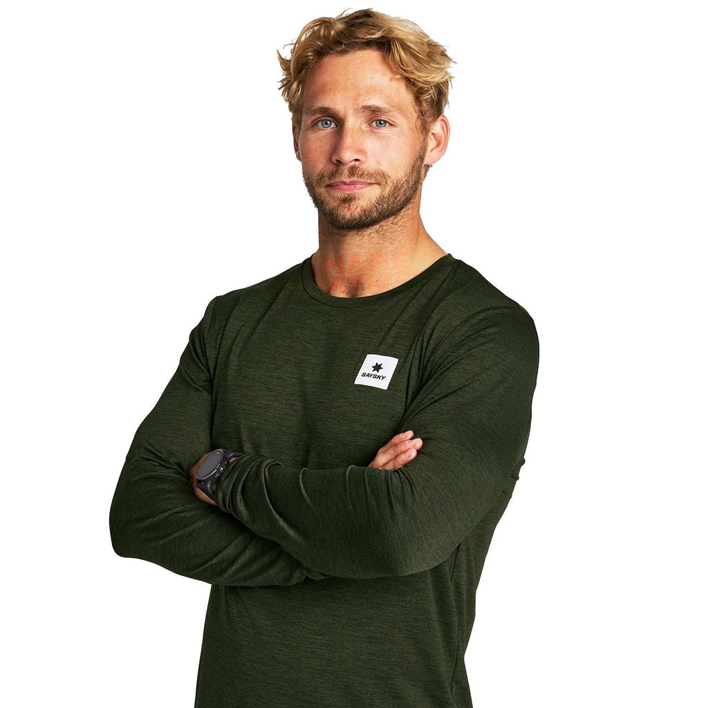 Saysky Statement Pace Long Sleeve, Green