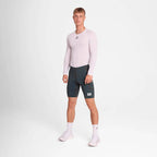 Saysky Houndstooth Combat+ Short Tights 9", Blue AOP