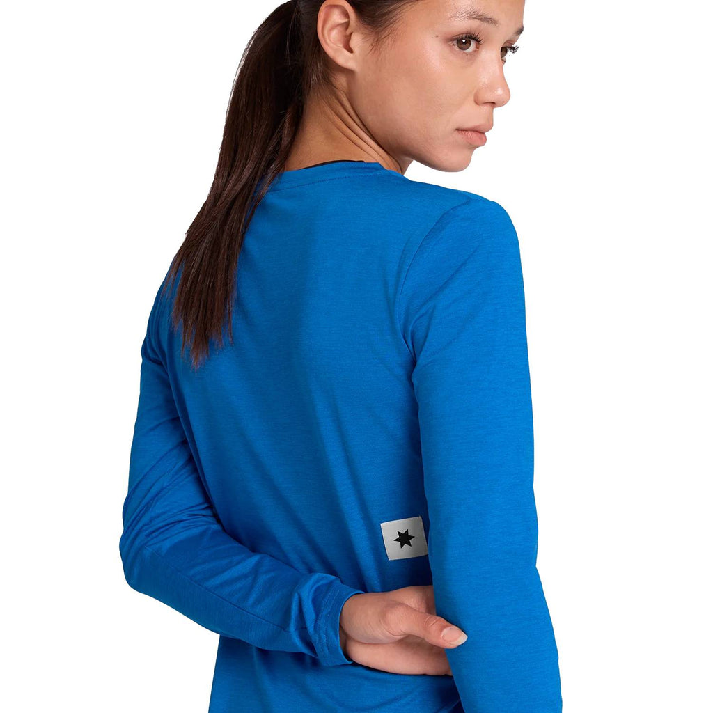 Saysky WMNS Clean Pace Long Sleeve, Blue