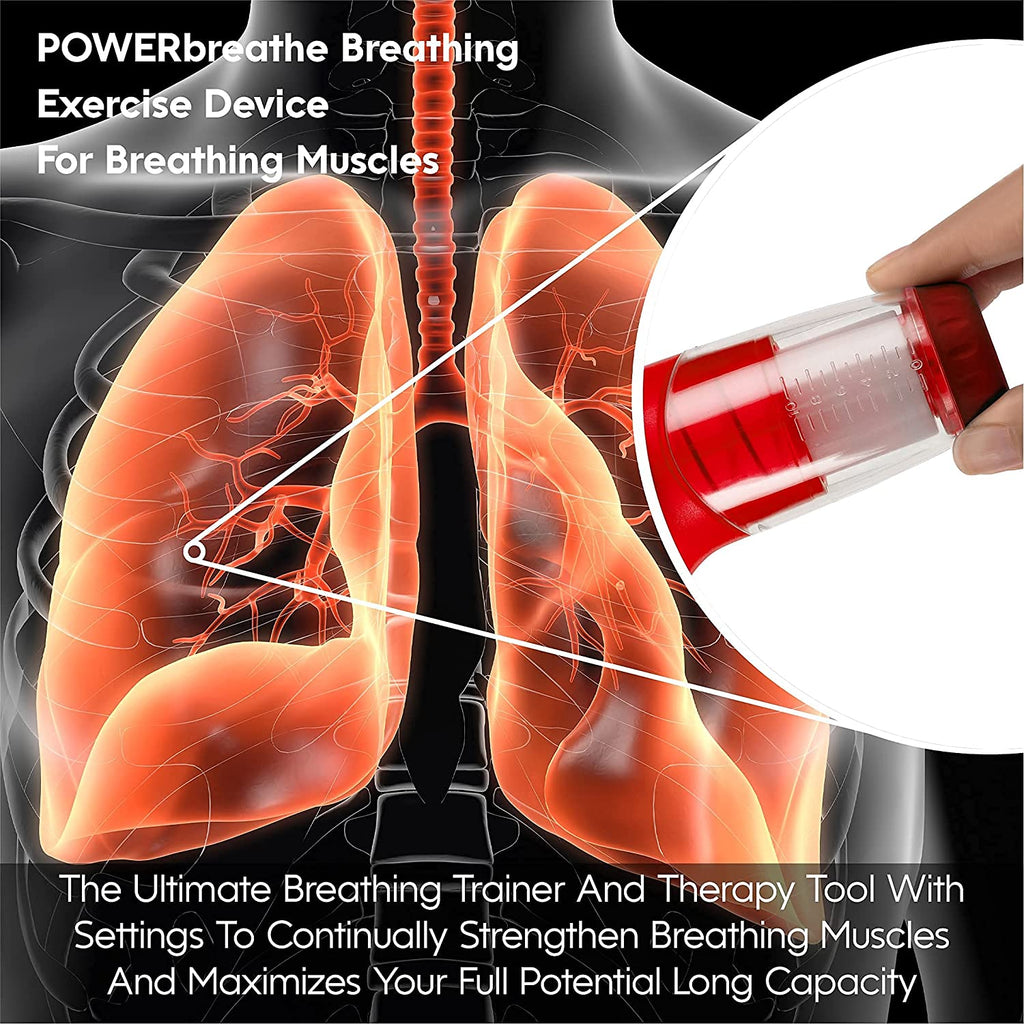POWERbreathe Plus, Black - Heavy Resistance