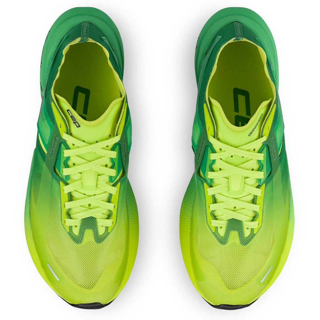 CEP Pro Run Omnispeed Bowtech Men's Running Shoes, Green/Lime Fade