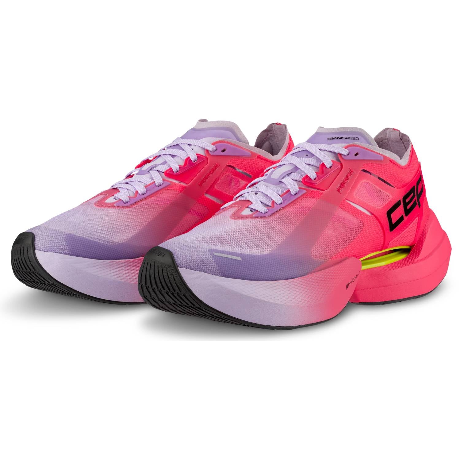 CEP Pro Run Omnispeed Bowtech Women's Running Shoes, Pink/Lilac Fade
