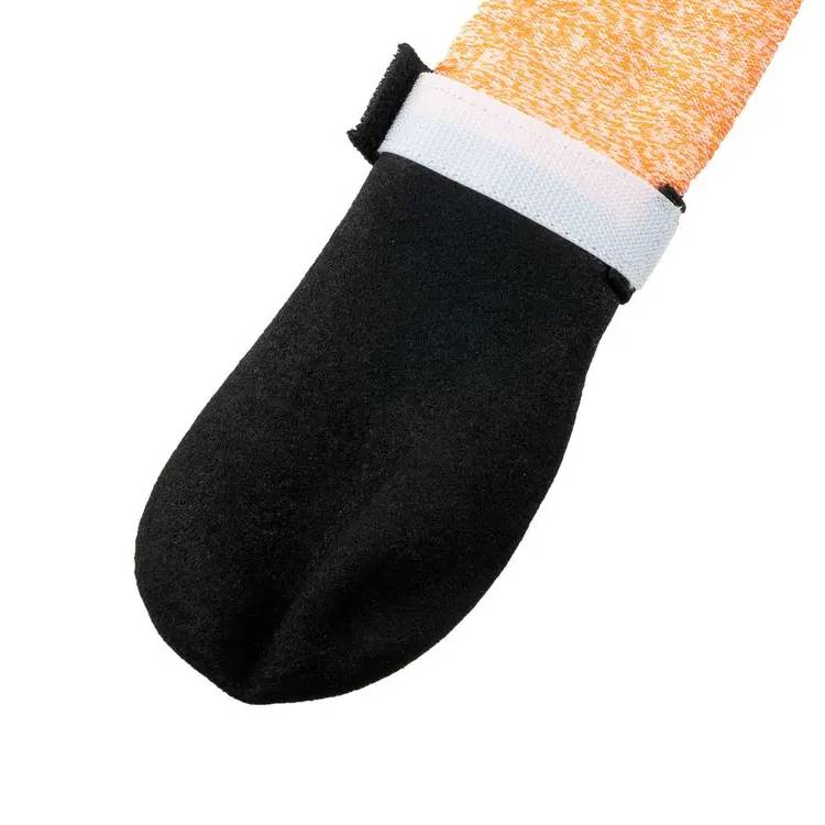 Non-Stop Dogwear Protector Bootie High, Black/Orange