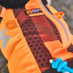 Non-Stop Dogwear Protector Life Jacket, Black/Orange