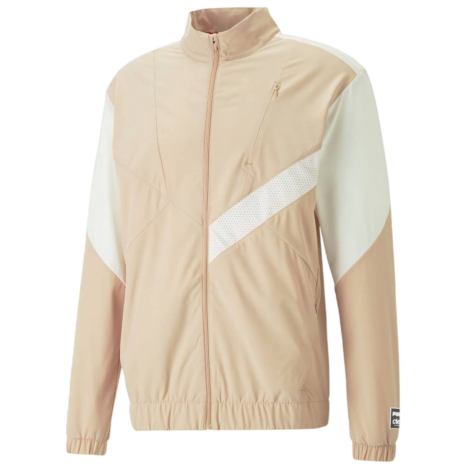 PUMA x Ciele Men's Running Tracksuit Jacket, Dusty Tan