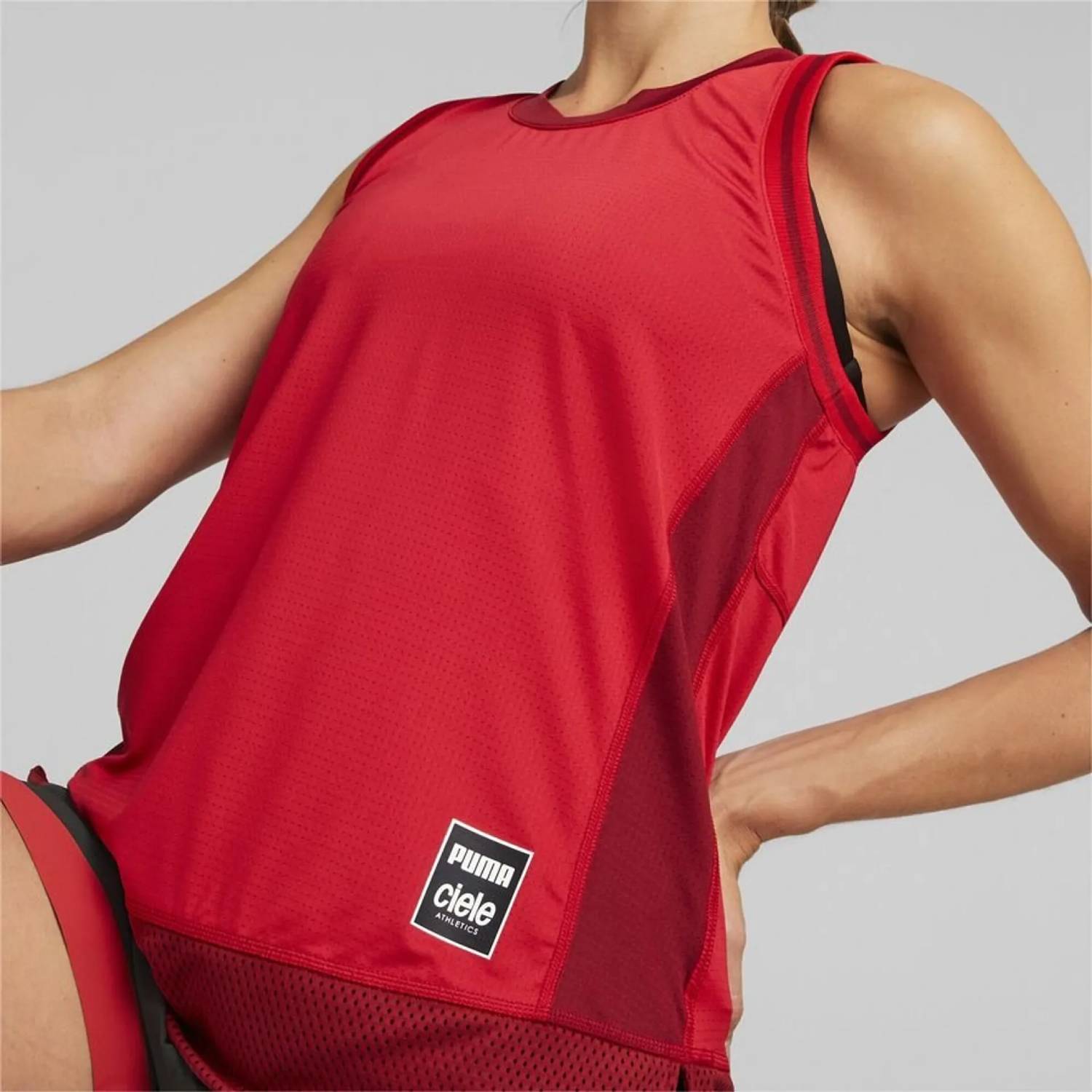 PUMA x Ciele Women's Run Tank, Vibrant Red