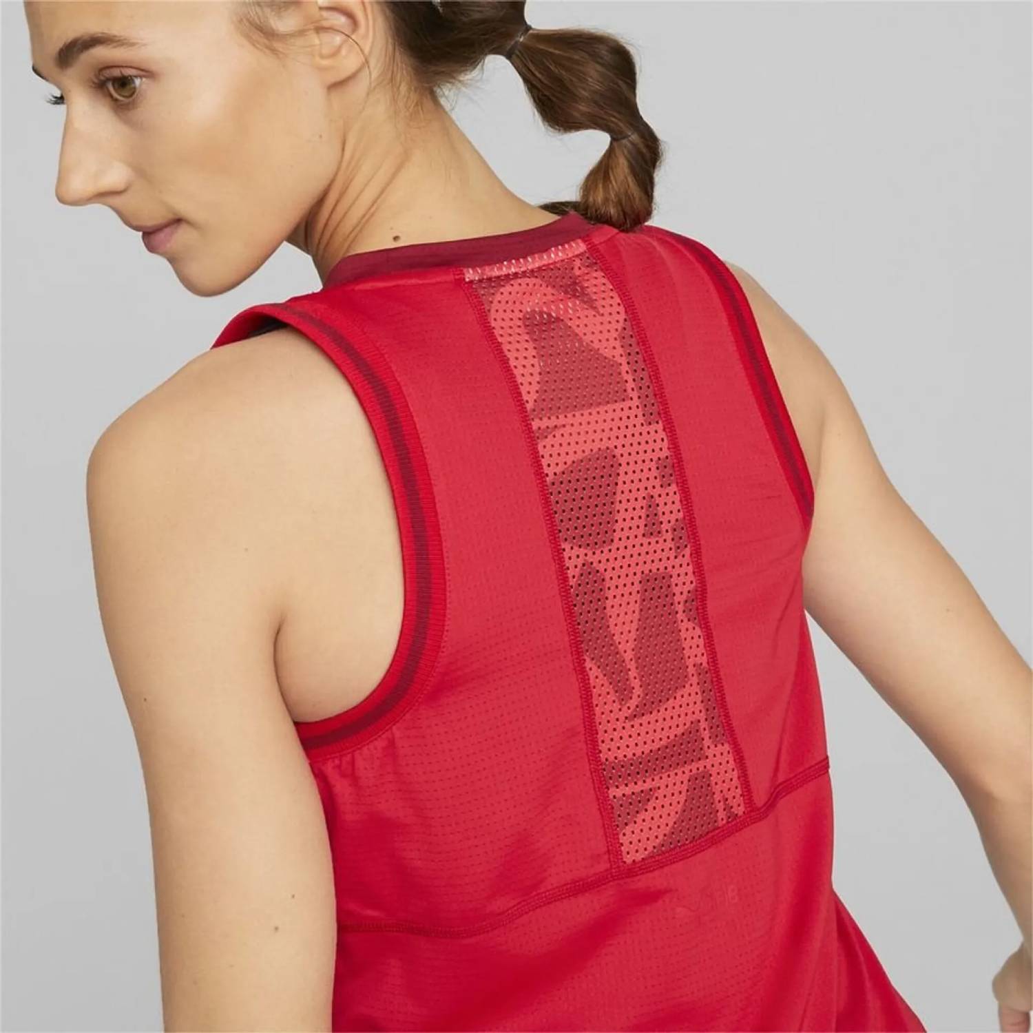 PUMA x Ciele Women's Run Tank, Vibrant Red