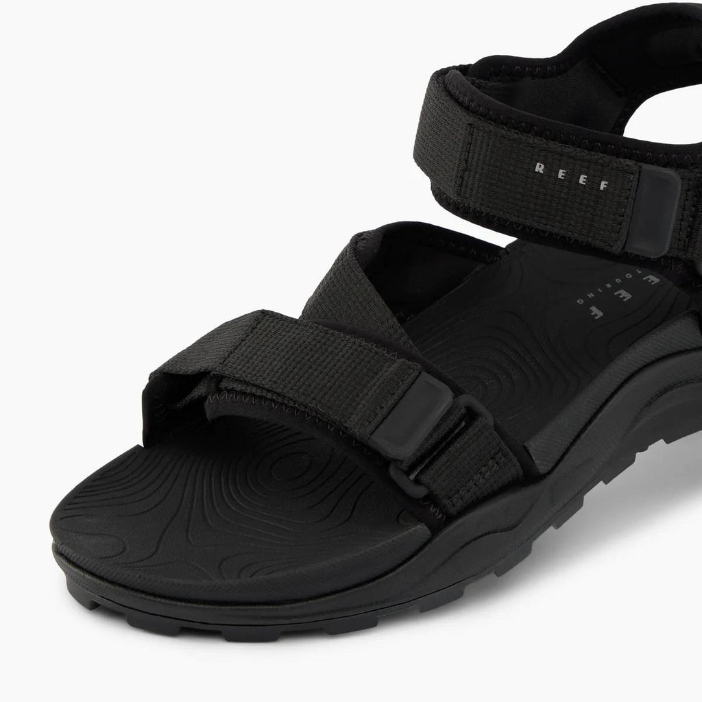 Reef Cross-Shore Sandals, Black