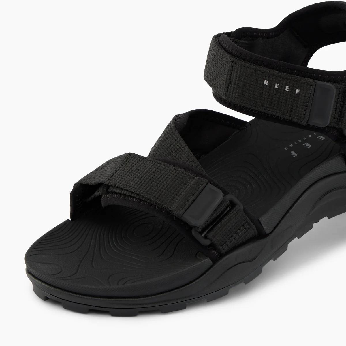 Reef Cross-Shore Sandals, Black
