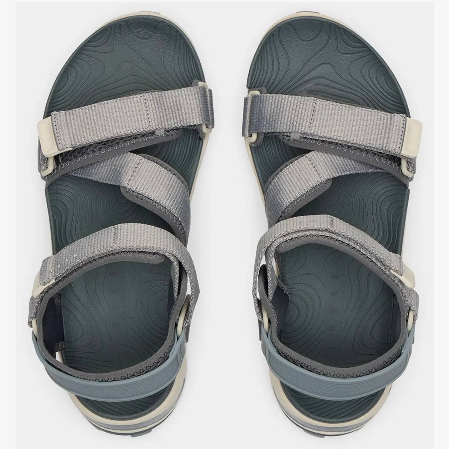 Reef Cross-Shore Sandals, Grey/Tan