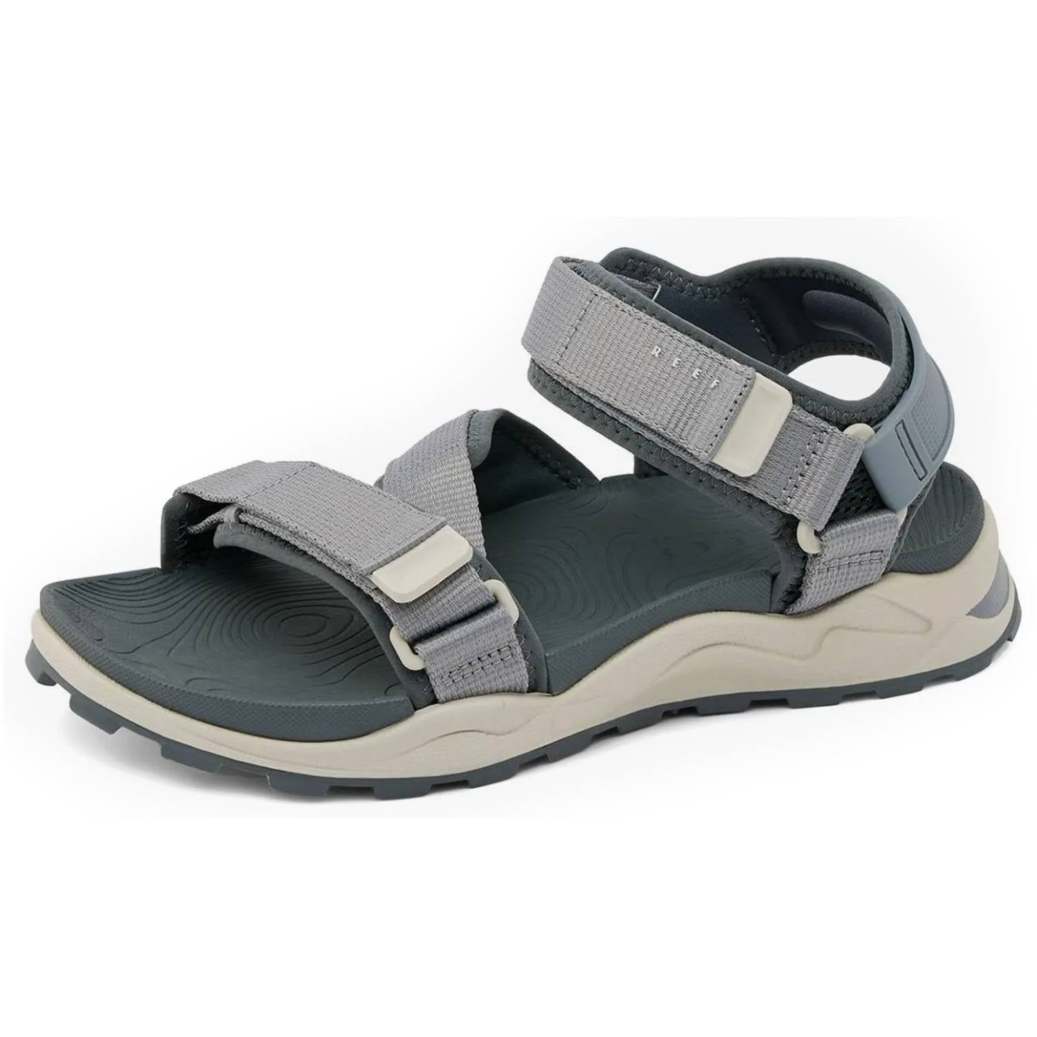 Reef Cross-Shore Sandals, Grey/Tan