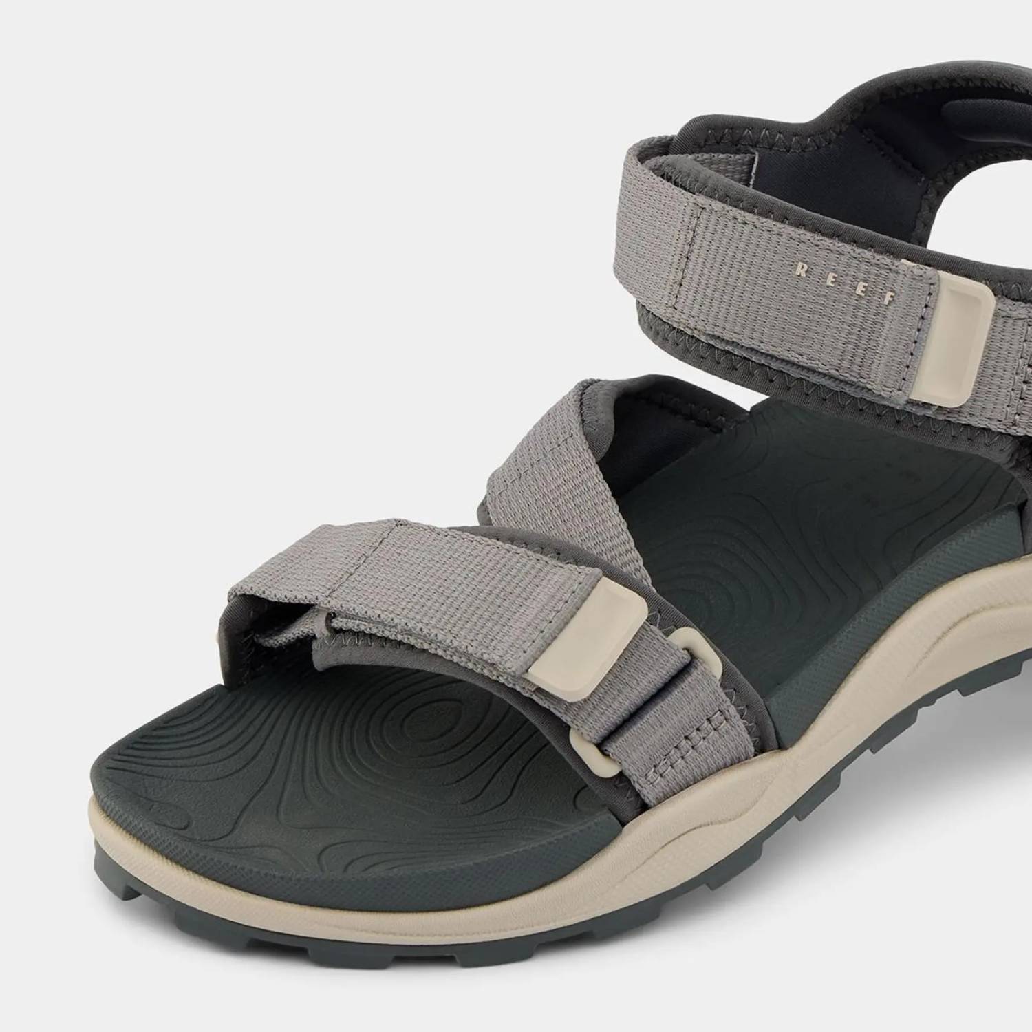 Reef Cross-Shore Sandals, Grey/Tan