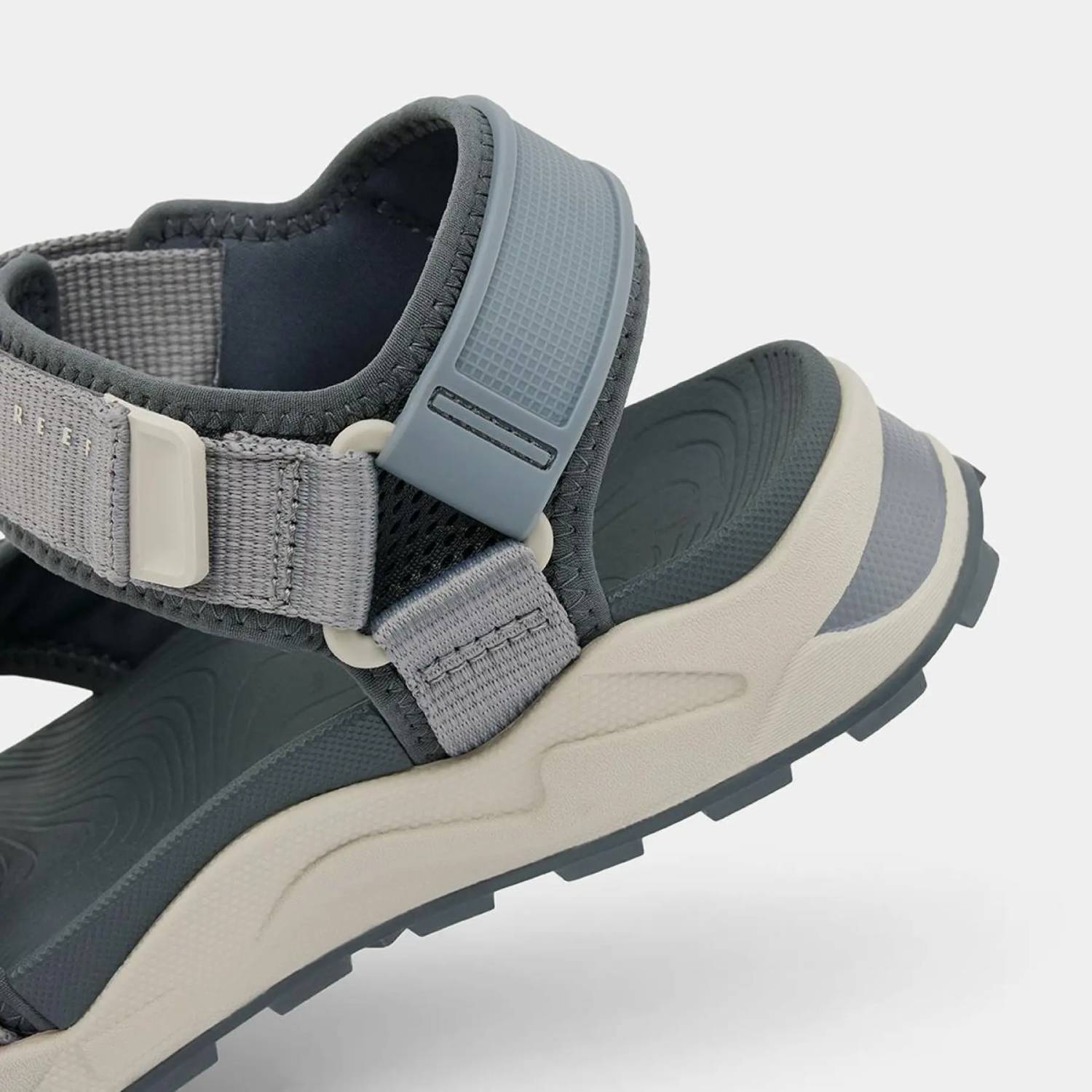 Reef Cross-Shore Sandals, Grey/Tan