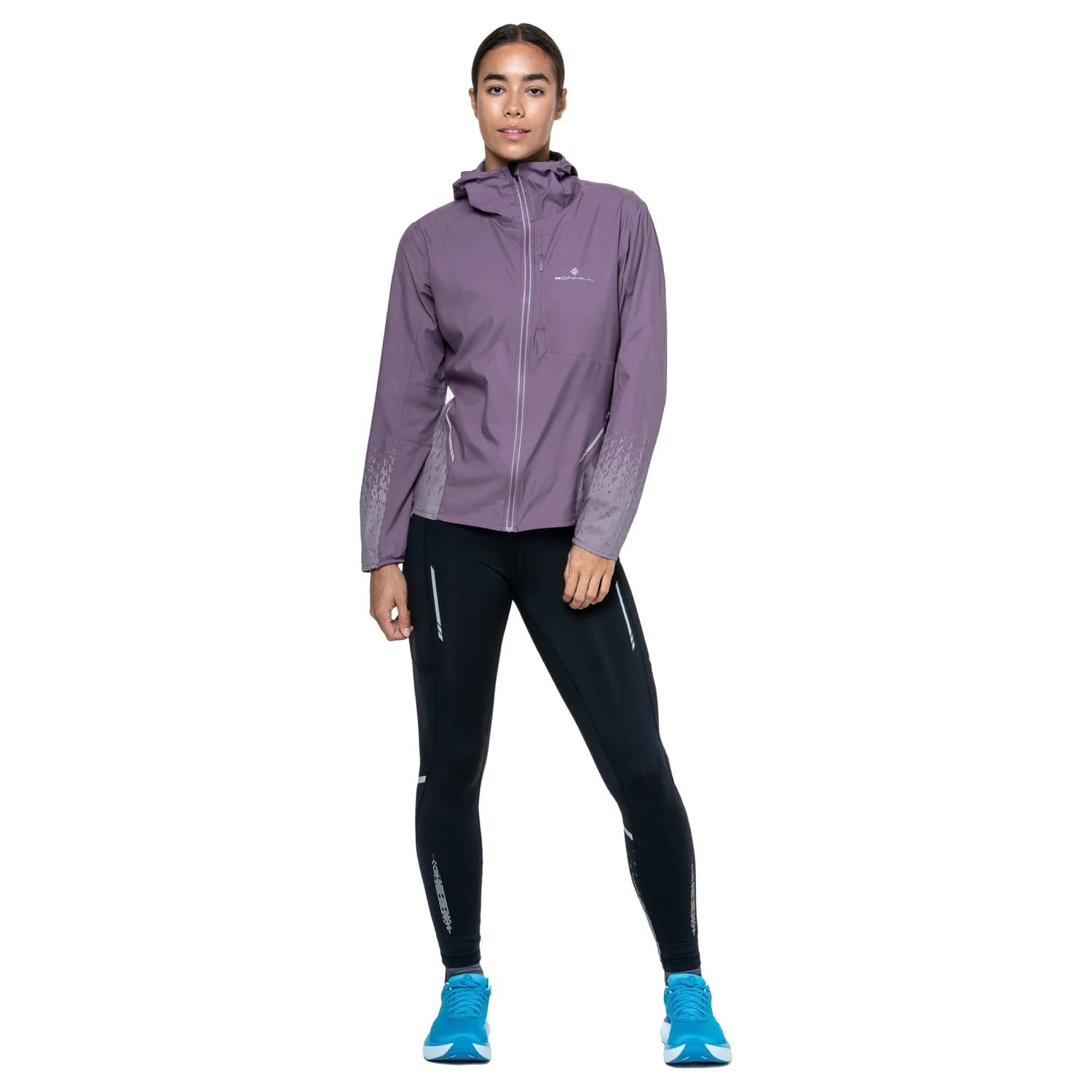 Ronhill WMNS Tech Reflect Jacket, Dark Iris/Reflect