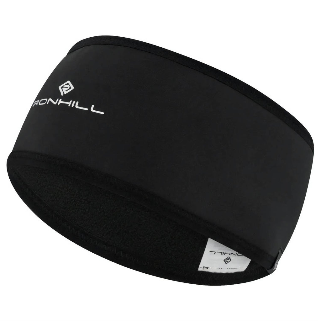 Ronhill Wind Block Headband, Black