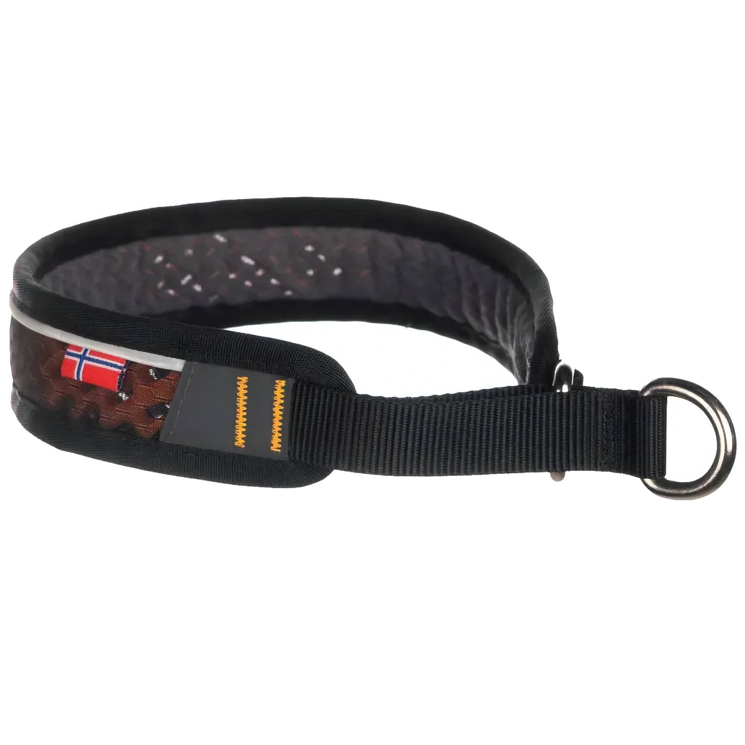 Non-Stop Dogwear Rock Collar, Black/Orange Main image