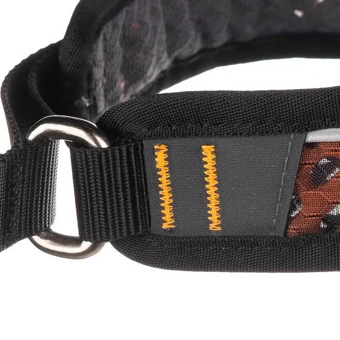 Non-Stop Dogwear Rock Collar, Black/Orange