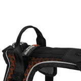 Non-Stop Dogwear Rock Harness, Black/Orange