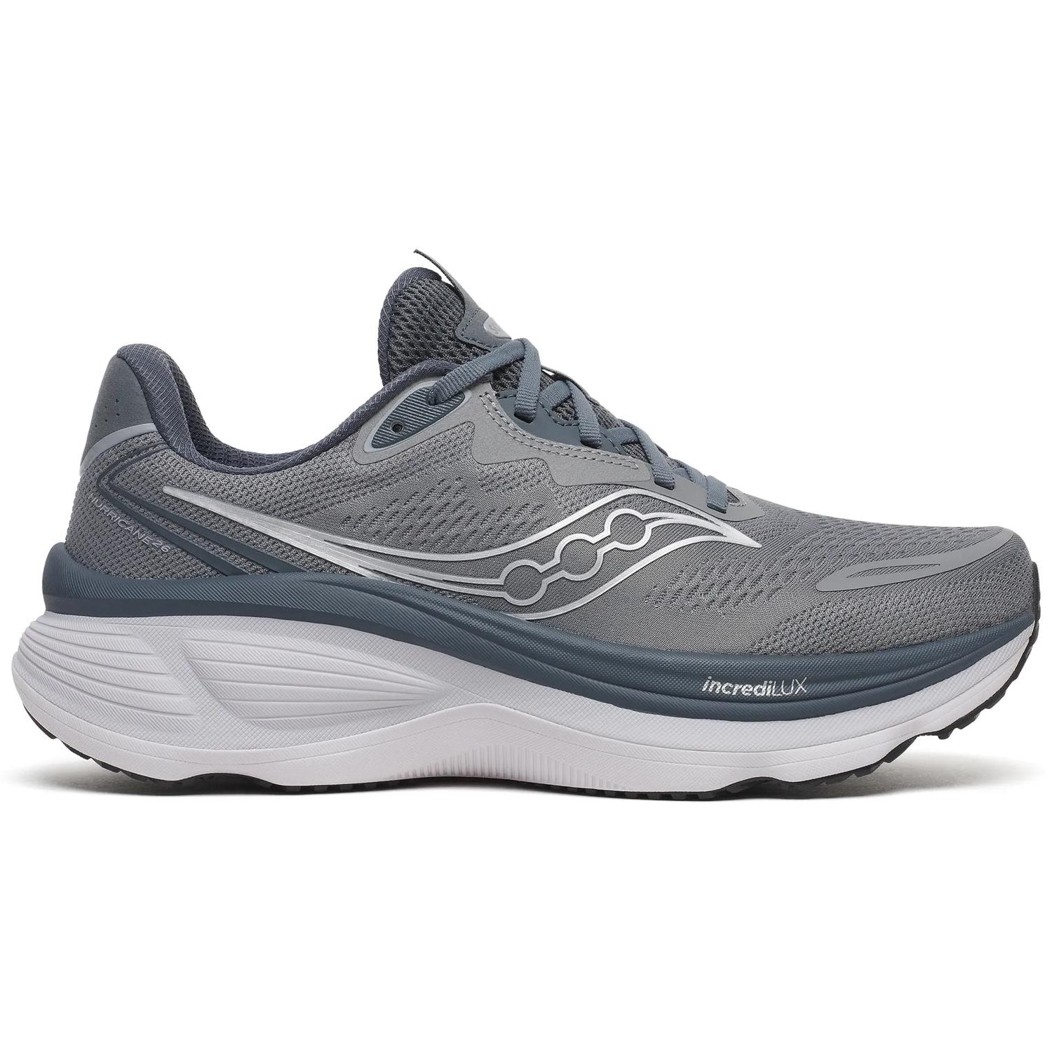 Saucony Hurricane 26 Men's Running Shoes, Cinder/Gunmetal