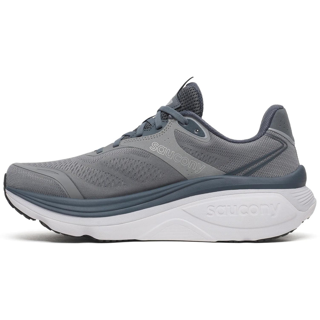 Saucony Hurricane 26 Men's Running Shoes, Cinder/Gunmetal