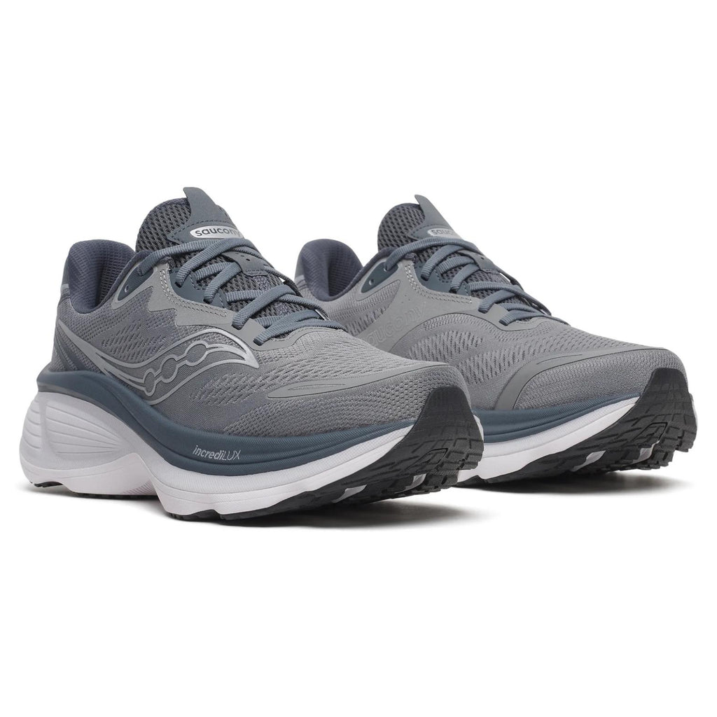 Saucony Hurricane 26 Men's Running Shoes, Cinder/Gunmetal