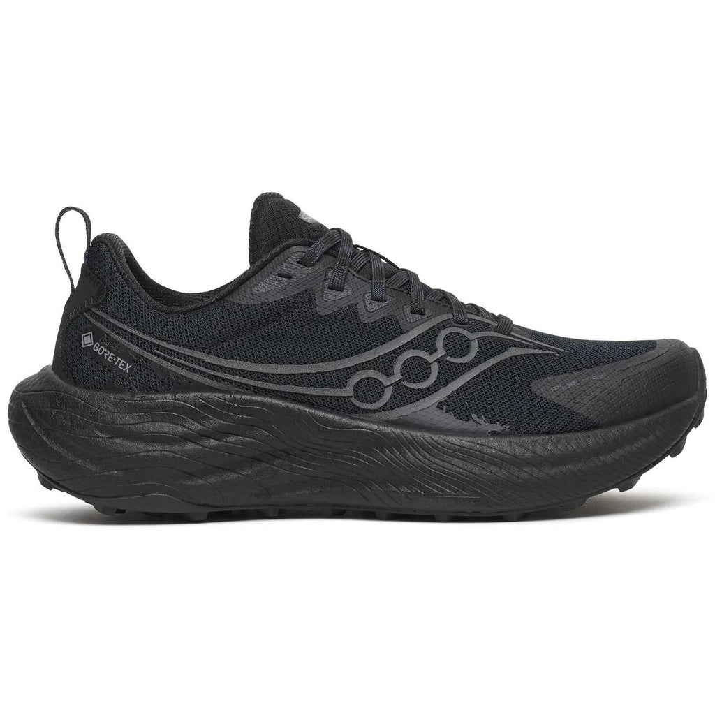 Saucony Ride TR3 GTX Women's Trail Running Shoes, Triple Black