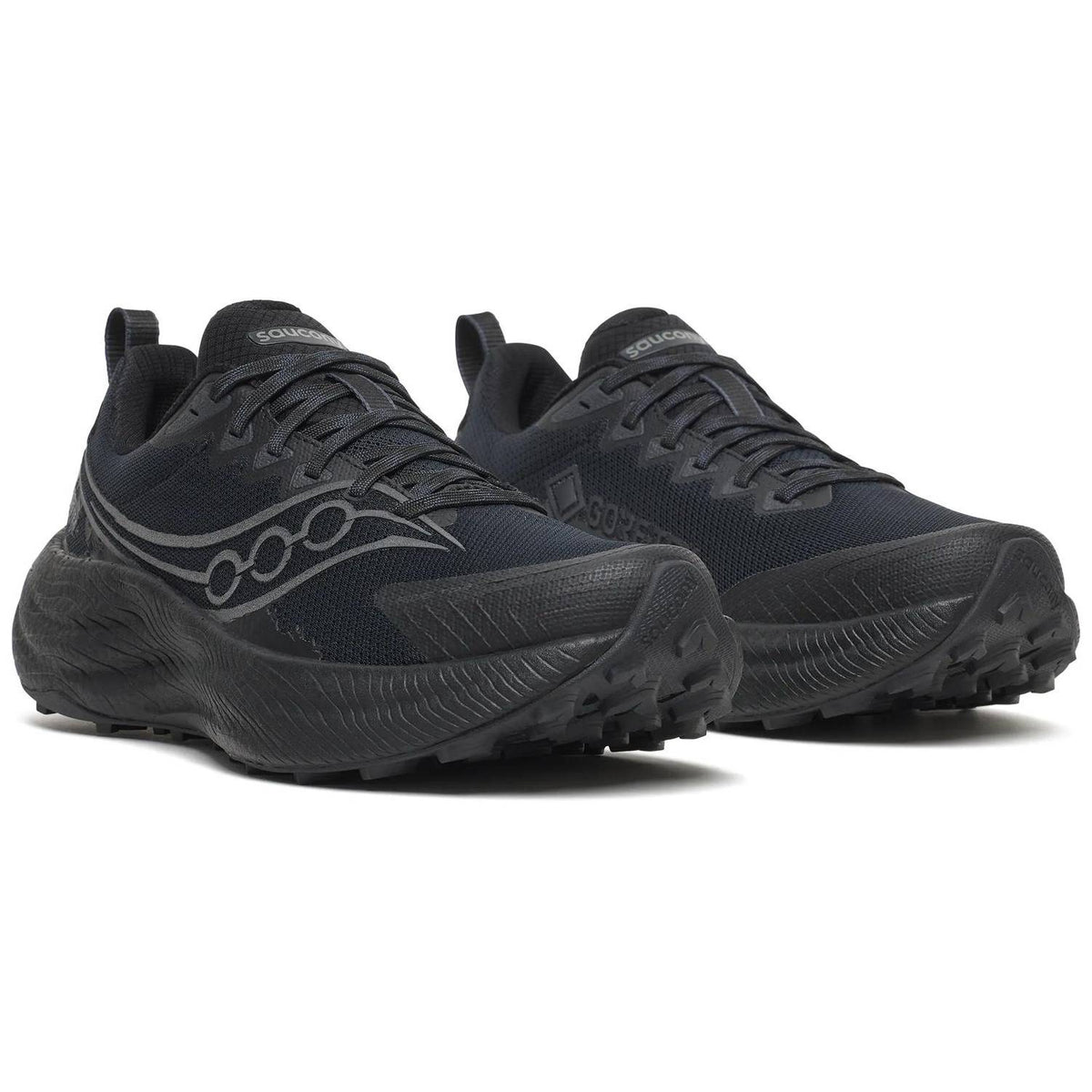 Saucony Ride TR3 GTX Women's Trail Running Shoes, Triple Black