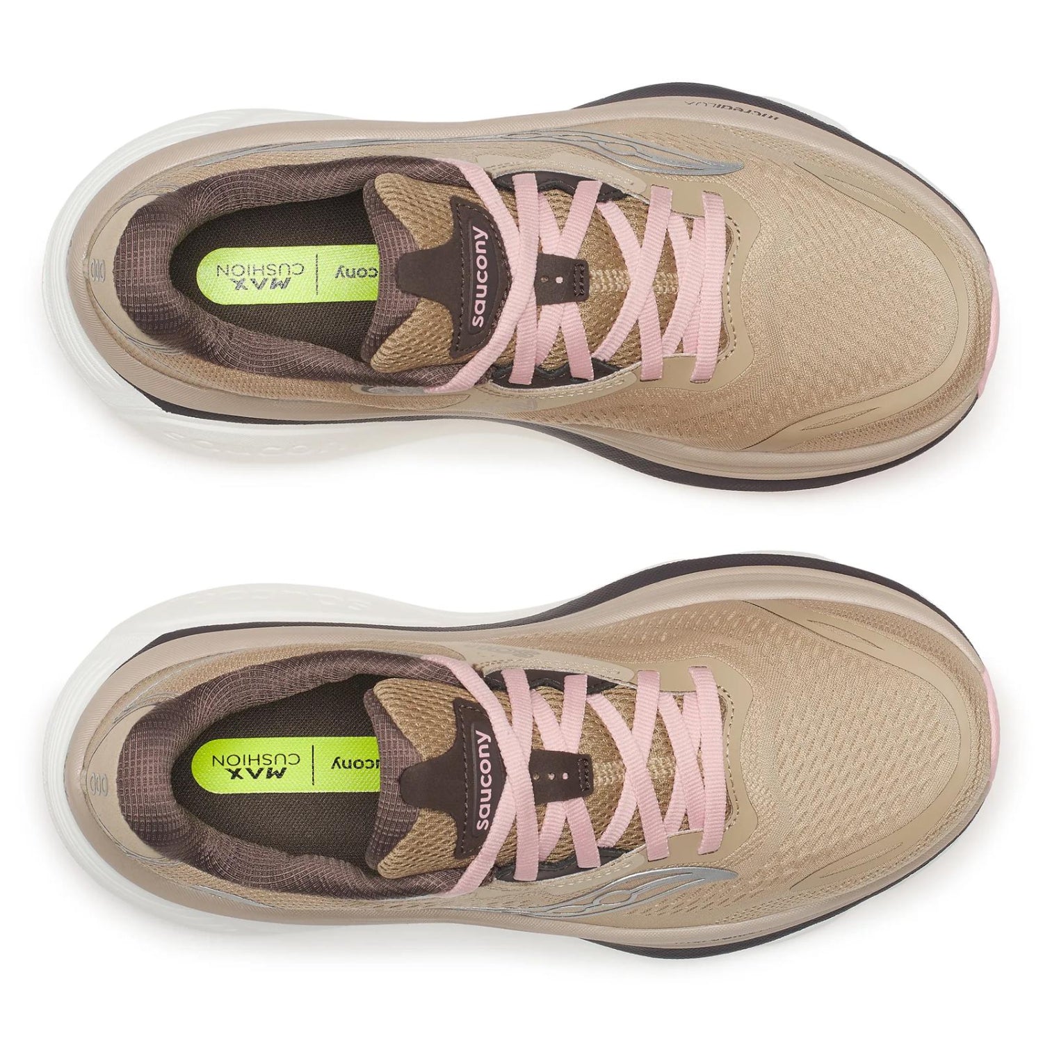 Saucony Hurricane 26 Women's Running Shoes, Saddle/Touch