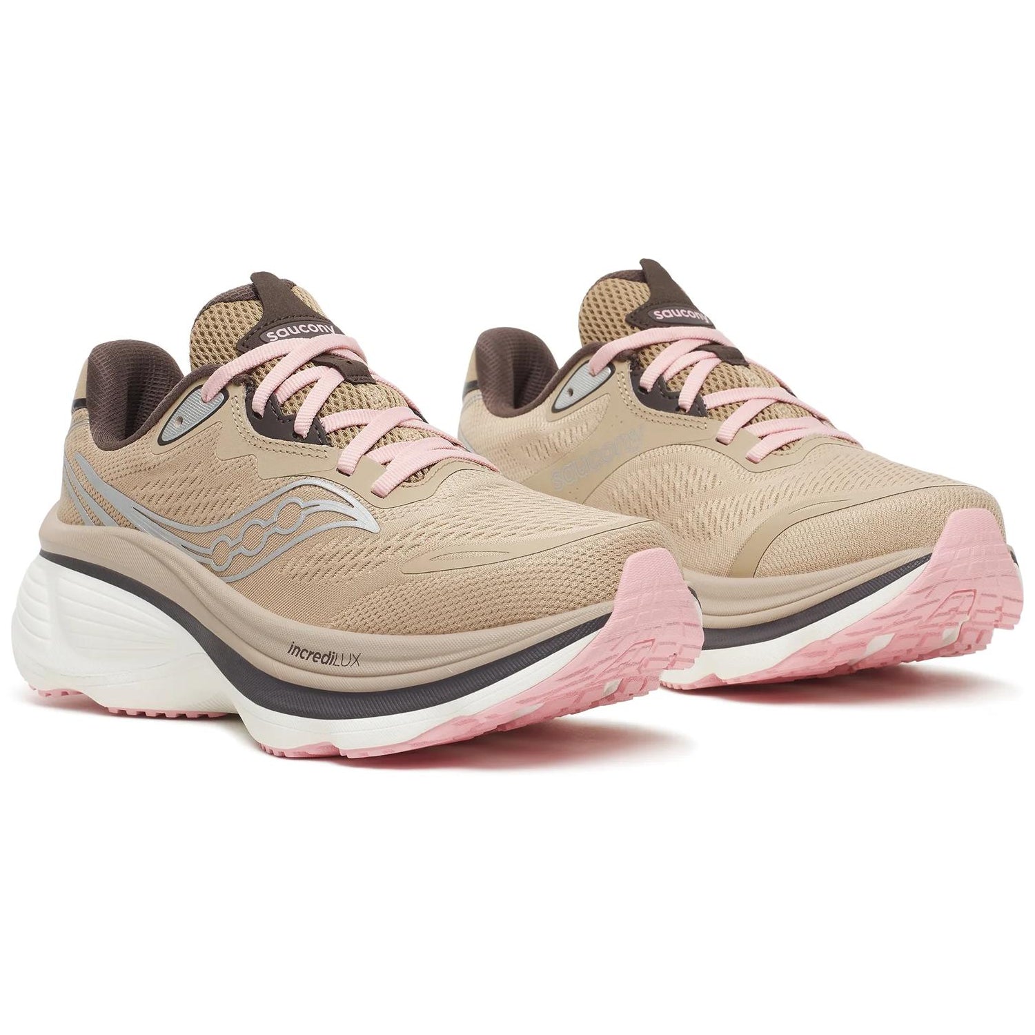 Saucony Hurricane 26 Women's Running Shoes, Saddle/Touch