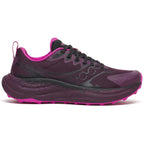 Saucony Ride TR3 Women's Trail Running Shoes, Eggplant/Black