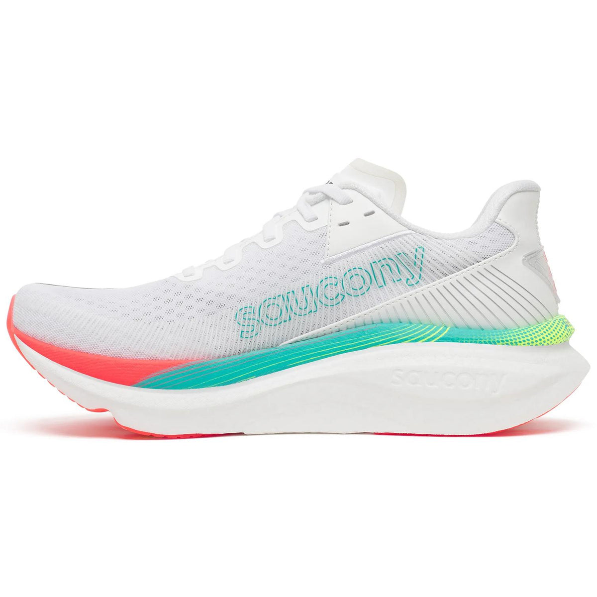 Saucony Endorphin Azura Men's Running Shoes, White/Multi