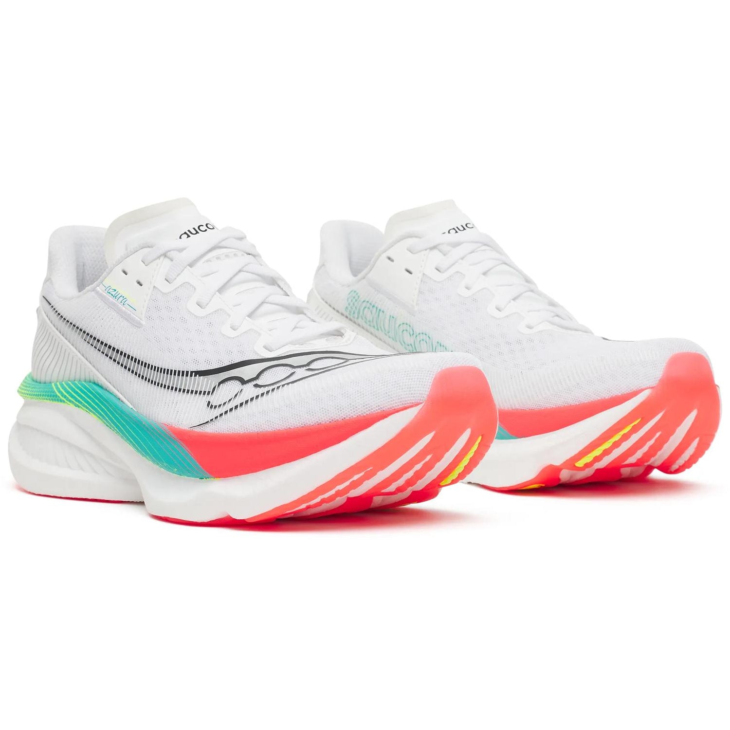 Saucony Endorphin Azura Men's Running Shoes, White/Multi