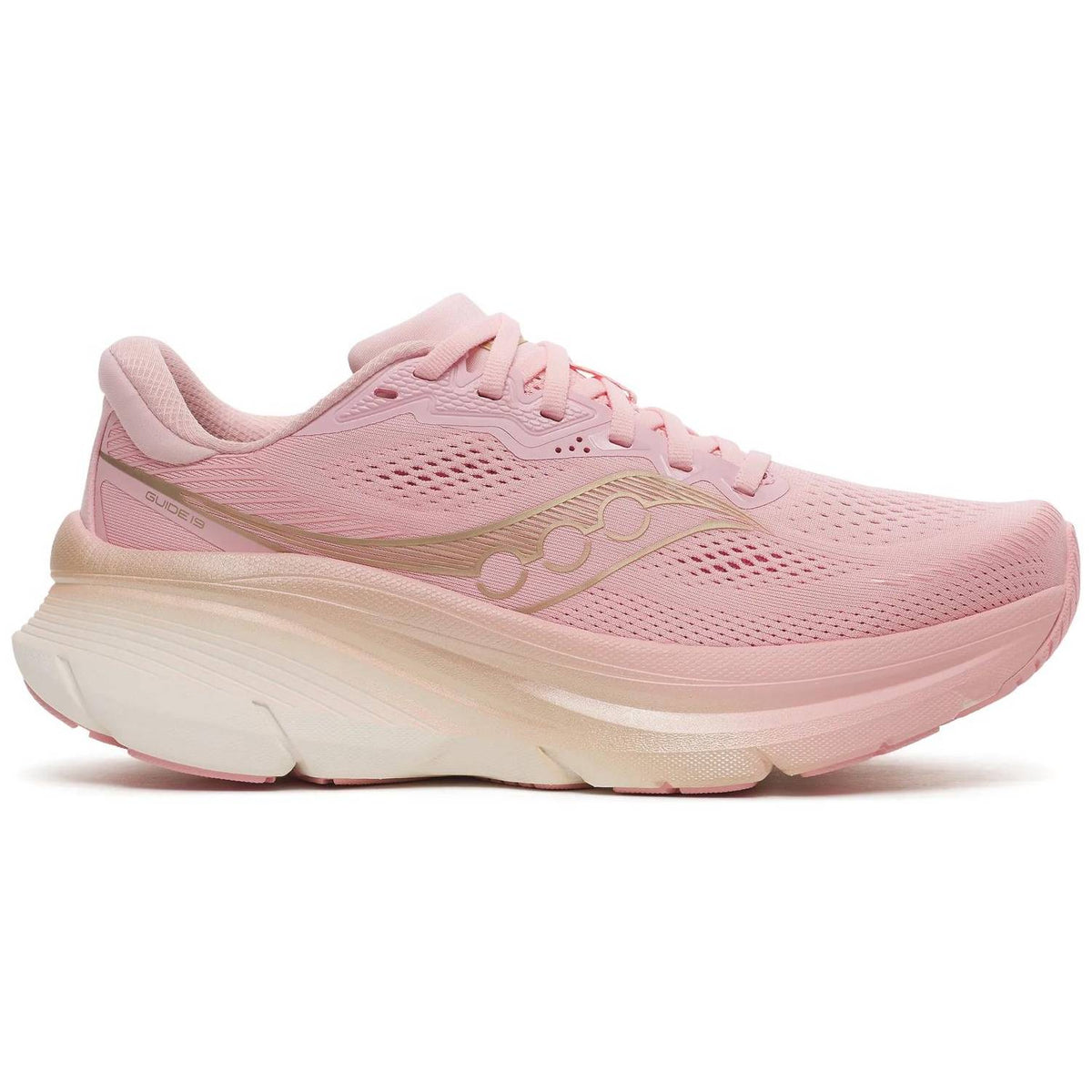 Saucony Guide 19 Women's Running Shoes, Touch/Ivory Main image
